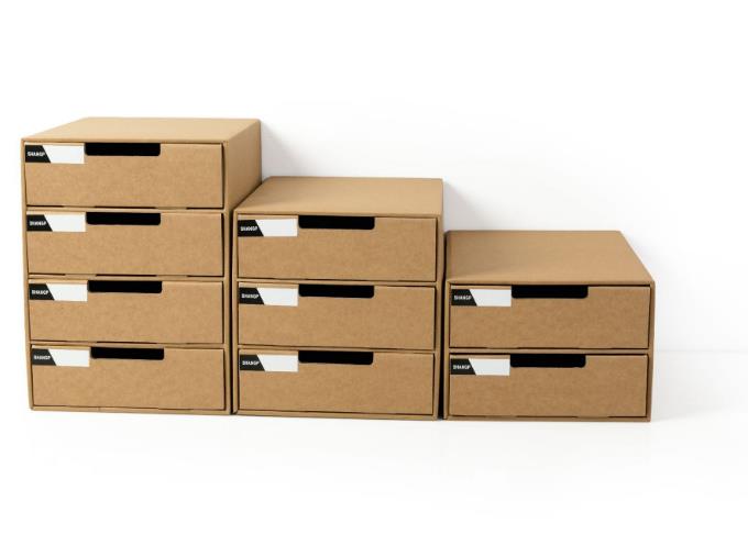 A4 Paper Desktop Parts Storage Box Student File Cabinet Storage Consolidation Box Multi-layer Drawer Storage Cabinet