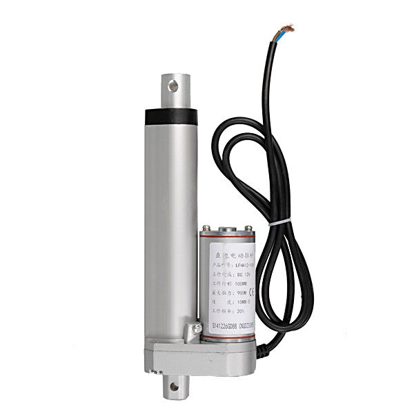200/250/300/450mm Stroke 90KG Load Mini Electric Actuator Linear Tubular Motor Motion 12V DC