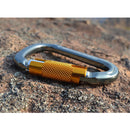 Xinda Outdoor Safety Buckle Carabiner Automatic Lock For Mountaineering Rock Climbing Alloy Ring