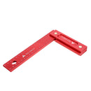 RED ARROW 150/200mm Metric Precision Woodworking Square Aluminum Alloy Wide Seat Scribing Tool L 90 Right Angle Ruler