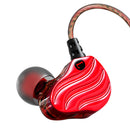 QKZ KD4 Dual Drivers HIFI Wired In-ear Earphone Earbuds With Microphone