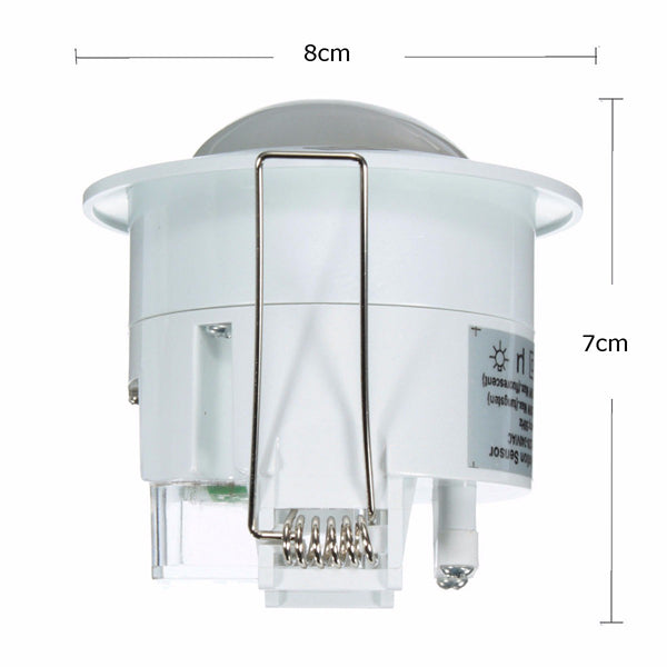 360 Degree Recessed Ceiling Occupancy Body Infrared Motion Sensor Sensitive Switch