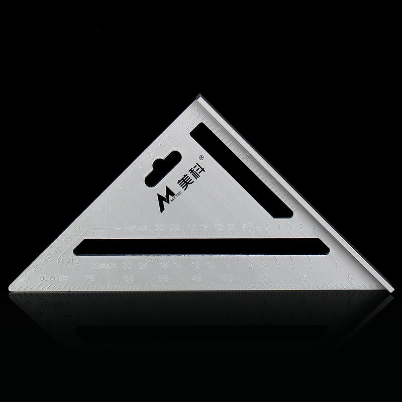265X188x188mm Metric Aluminum Alloy Speed Square Rafter Triangle Ruler Woodworking Carpenters Marking Tool