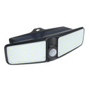 80 LED Solar Wall Lights Outdoor Security Lighting Nightlight Motion Sensor Lamp Waterproof IP65 Garden Back Door Step Stair Fence Deck Yard Driveway