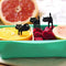 6Pcs Mini Animal Fork Fruit Picks Cute Cartoon Black Cat Children Fork Toothpick Novelties Toys
