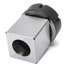 Hard Steel Square ER-40 Collect Chuck Block CNC Lathe Tool Holder