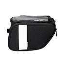 SAHOO 600D Polyester 6.0Inch Touch Screen Cycling Bicycle Mobile Phone Bag Bike Front Frame Bag