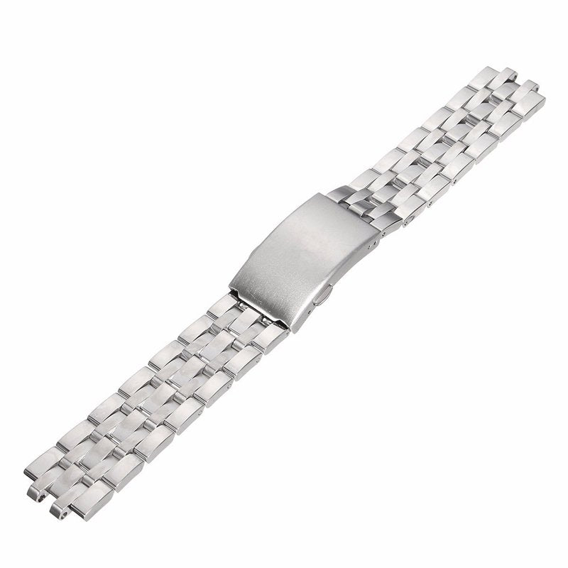 19mm Replacement Stainless Steel Watch Band With Screwdriver For Tissot PRC200 T17 T461 T014 T41