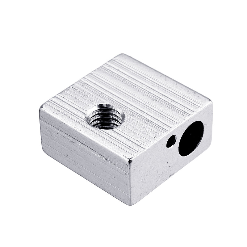 Anet 20*20*10mm 6 M6 Aluminium Heating Block for Prusa i3 3D Printer Extruder Hot End