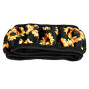 Neoprene Sunflower Steering Wheel Covers Universal For Car 36-41cm