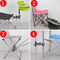 Fishing Rod Holder Chair Stand Bracket Lures Dish/Flashlight Holder Fishing Tool