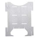 Outdoor Mini Firewood Alcohol Burning Cooking Stove Stainless Steel Burner Furnace Camping Picnic BBQ