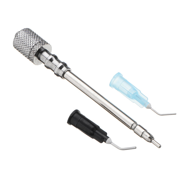 Stainless Steel Dental Nozzle Irrigation Tip Fit General Air Polisher Tooth Prophy Jet