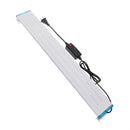 58.5CM Aluminum Adjustable LED Aquarium Light  Fish Tank Panel Lamp Blue+White AC220V
