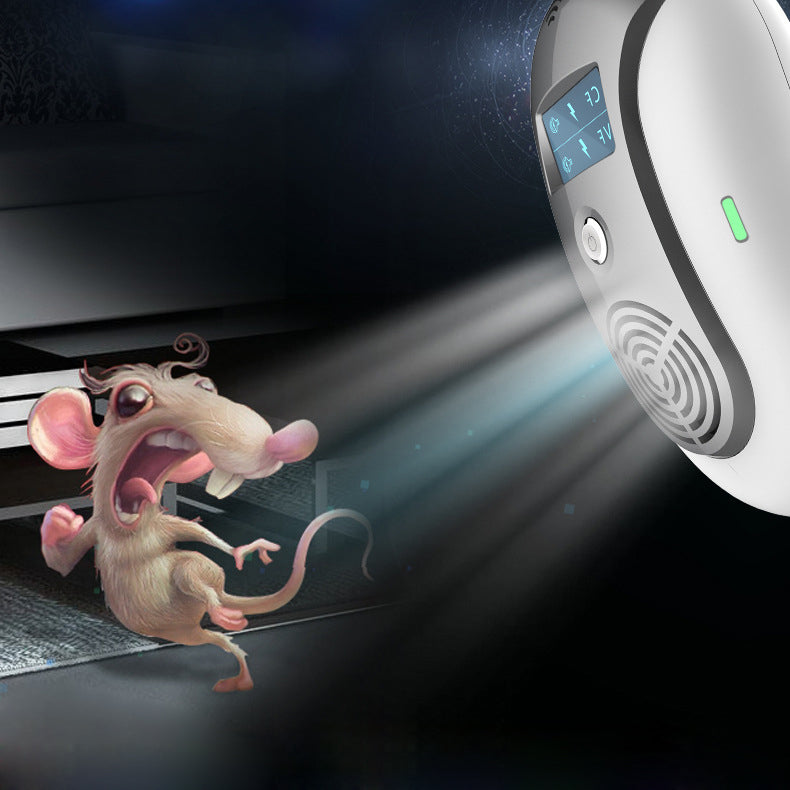 Loskii HJS-806 LED Ultrasonic Pest Repeller Multiple Sound Waves Smart Electronic Pests Control
