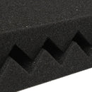 Studio Acoustic Soundproof Foam Panel Tile Sound Absorption Proofing Treatment Wedge 30x30