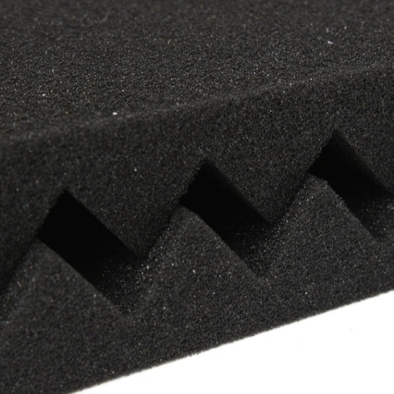 Studio Acoustic Soundproof Foam Panel Tile Sound Absorption Proofing Treatment Wedge 30x30