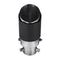 63mm Adjustable Angle Car Exhaust Muffler Pipe Tip Cover 100% Carbon Fiber Matte Black