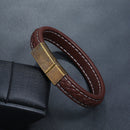 Hand-woven Multi-layer Leather Creative Men's PU Bracelet