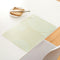 Home Waterproof Grease Proof Simple Geometry Pattern Heat Resistant Insulating Placemat