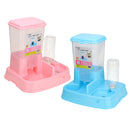 Pet Cat Dog Automatic Water Drinker Dispenser Food Feeder Dish Bowl Bottle Pet Bowl