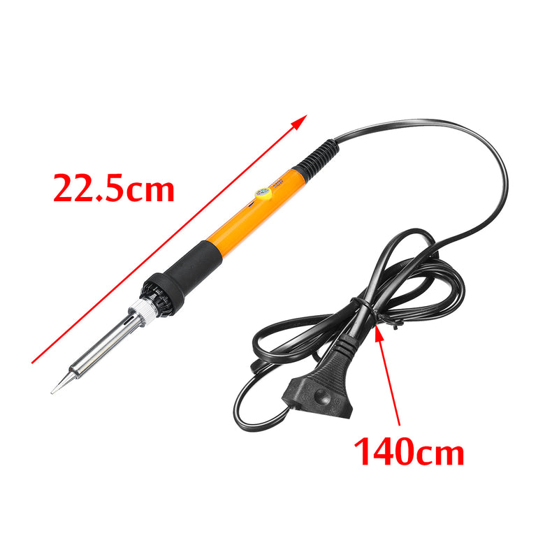 220V 60W Solder Iron Kit Electronic Welding Iron Tool Adjustable Temperature