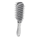 Crackle Forming Design Plastic Hair Comb Brush Straight Smooth Hairs Barber Salon Home