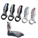 BIKIGHT Bicycle Aluminum Handlebar End Grips Fit 22.2MM MTB Mountain Bike Handlebars