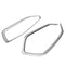2pcs Chrome Front Fog Light Trim Decoration Cover For Hyundai Tucson 2015 2016