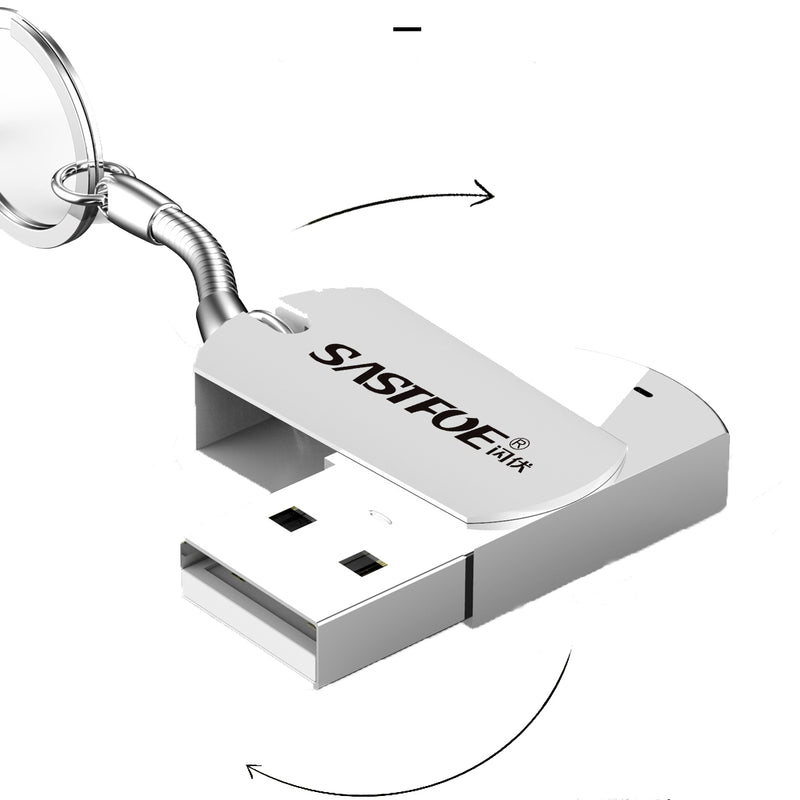 SASTFOE U4 2.0 128GB Supports Hot Swap USB 2.0 Port USB Flash Drive