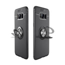 C-KU Protective Case For Samsung Galaxy S8 Plus 360 Rotating Ring Grip Kicktand
