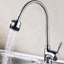 Chrome Kitchen Sink Faucet 360 Rotate Spout Basin Bathroom Hot & Cold Water Mixer Tap