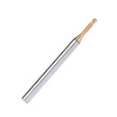 Drillpro 2 Flutes D2mm R0.2 Long Neck Ball Nose End Mill HRC60 CNC Deep Groove Milling Cutter Router Bit