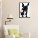 5D Diy diamond painting cross stitch arts and crafts cartoon dog rhinestone