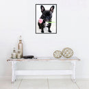 5D Diy diamond painting cross stitch arts and crafts cartoon dog rhinestone