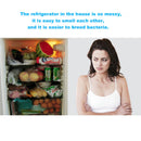 1 pc Transparent Kitchen Food Container Storage Box Food Crisper Refrigerat