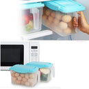 1 pc Transparent Kitchen Food Container Storage Box Food Crisper Refrigerat