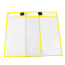 10Pcs Reusable Dry Erase Pocket Environmental Protection Students Kids Tools School Supplies Kit