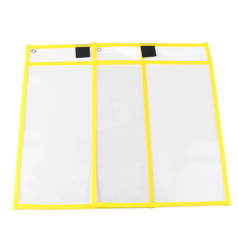 10Pcs Reusable Dry Erase Pocket Environmental Protection Students Kids Tools School Supplies Kit