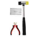 Guitar Bass Banjo Repair Tool Kit Hammer Fret Puller String Ruler for Luthiers