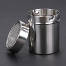 Stainless Steel Flour Sifter Icing Sugar Powder Tube Net Sieve Dredger Choc R9E7