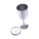 Stainless Steel Wine Glasses, 300ml Vacuum 304 Stainless Steel Cocktail Gla