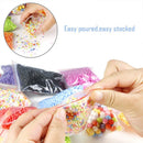 26 Pack Colorful Styrofoam Balls for Slime with Tools, Confetti and Fruit S L1N2