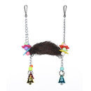 Handcraft Bird's Nest Toys For Birds parrots To Play Bite Climb Bird Swing  S8Q6