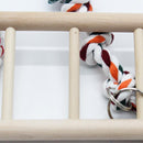 1PC Parrot Toys Parrot Climbing Net Hanging Ladder Bridge Macaw Cage Chew D
