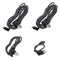 90 Degree Angle Connector Nylon Braided Smartphone Charger Cable Micro USB  P8Q8