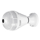 360 Panorama Fisheye IP Bulb Camera Lamp CCTV Monitor Light Bulb WIFI Night Vision