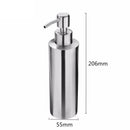 Stainless Steel Pump Soap Lotion Dispenser Liquid Shampoo Bottle Kitchen Ba F7F1