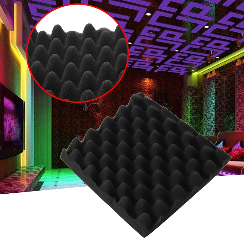 25X25X5CM Sound Insulation Foam Egg Crate Studio Acoustic Foam Sound Insula