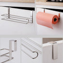 Kitchen Paper Holder Hanger Tissue Roll Towel Rack Bathroom Toilet Sink Doo